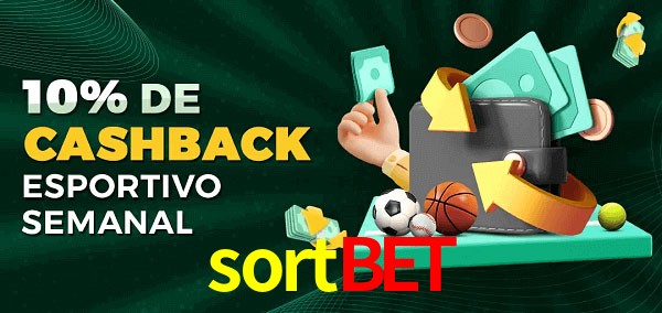 10% de bônus de cashback na sortbet